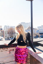 Load image into Gallery viewer, PINK DISCO SKIRT
