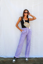 Load image into Gallery viewer, PURPLE CORDUROY JEANS
