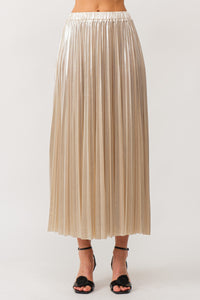FANCY OCCASION SKIRT - CHAMPAGNE