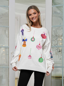 CHRISTMAS ORNAMENT SWEATER