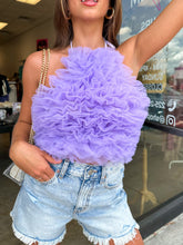 Load image into Gallery viewer, PURPLE LOOFA TOP
