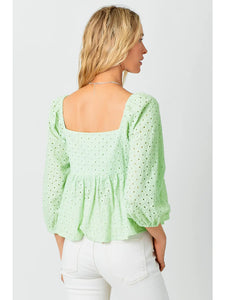 LORALEIGH LACE TOP