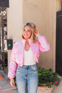 MUST HAVE PUFFER - PINK