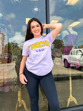 Load image into Gallery viewer, LAVENDER TIGERS TEE
