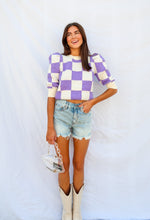 Load image into Gallery viewer, ZOE CHECKERED SWEATER
