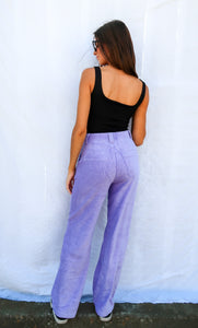 PURPLE CORDUROY JEANS