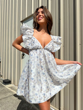 Load image into Gallery viewer, BLOOMING BLUES DRESS

