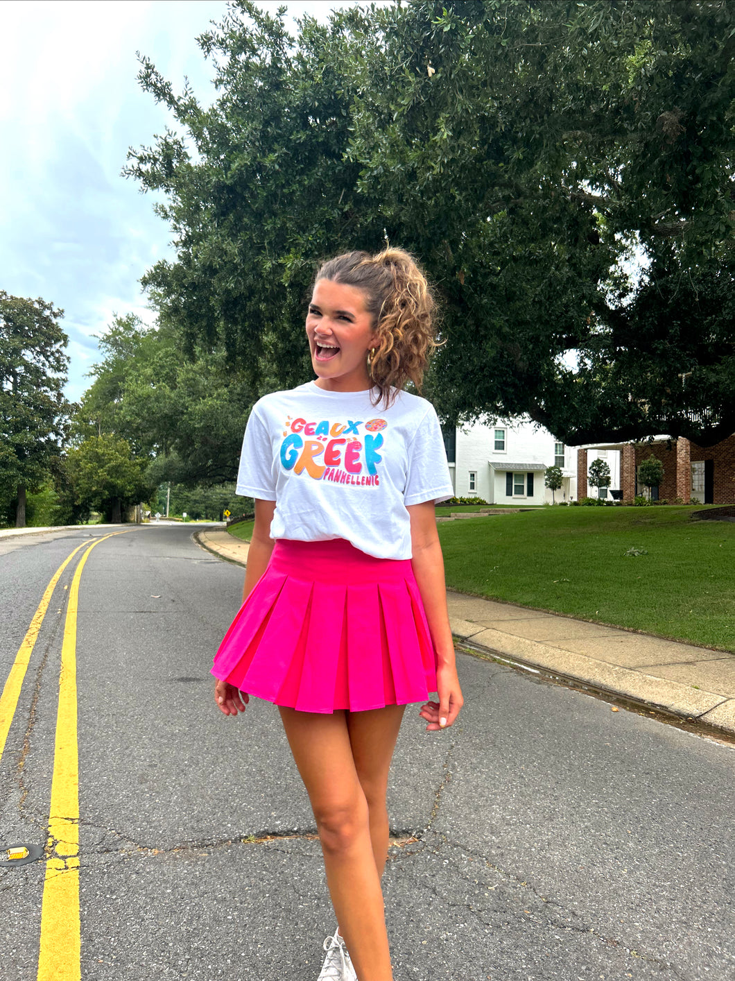 KATIE PLEATED SKORT