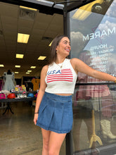 Load image into Gallery viewer, THAT GIRL DENIM MINI SKIRT
