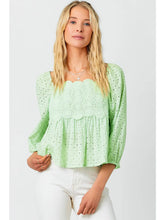 Load image into Gallery viewer, LORALEIGH LACE TOP
