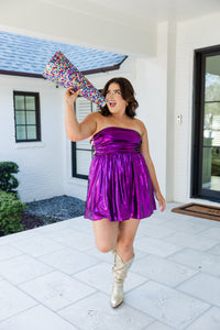 ARDEN METALLIC DRESS