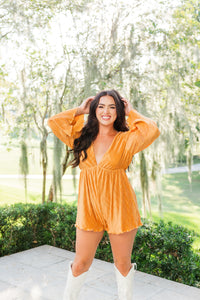 GOLDEN NIGHTS ROMPER