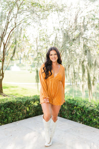 GOLDEN NIGHTS ROMPER