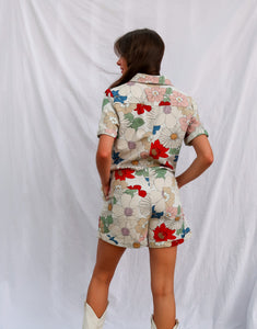 PARKER FLORAL ROMPER