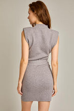 Load image into Gallery viewer, AUTUMN SWEATER DRESS - GREY
