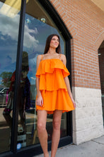 Load image into Gallery viewer, FLOUNCE RUFFLE DRESS
